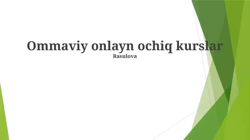 MOOClarning Afzalliklari va Qiyinchiliklari