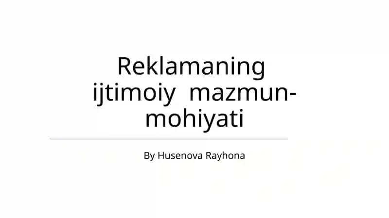 Bolalarga qaratilgan reklama