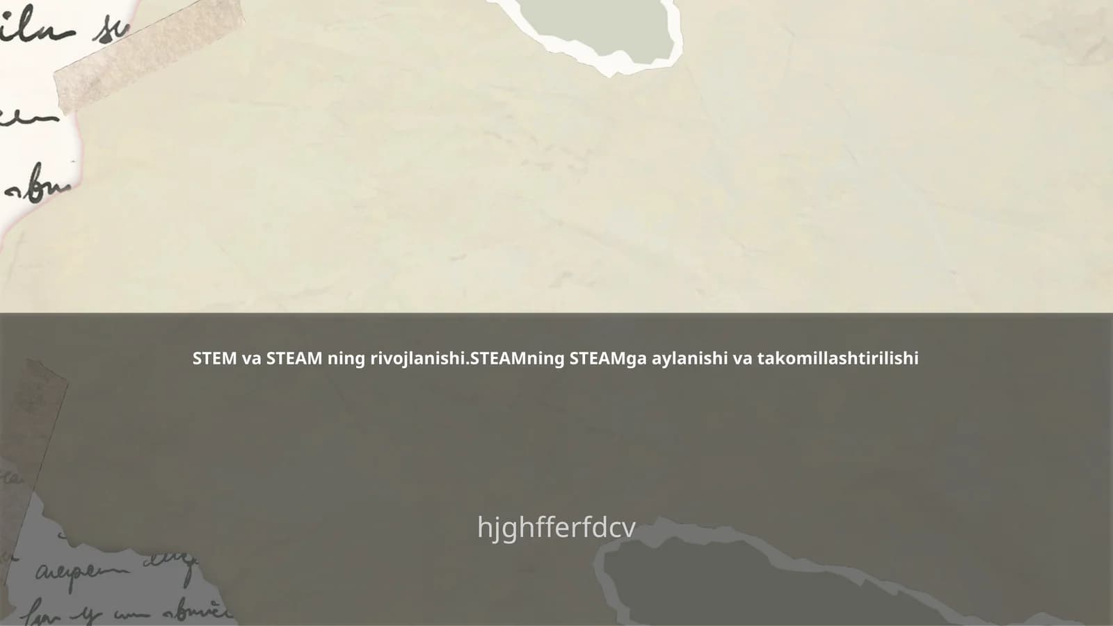 STEM va STEAM ning rivojlanishi