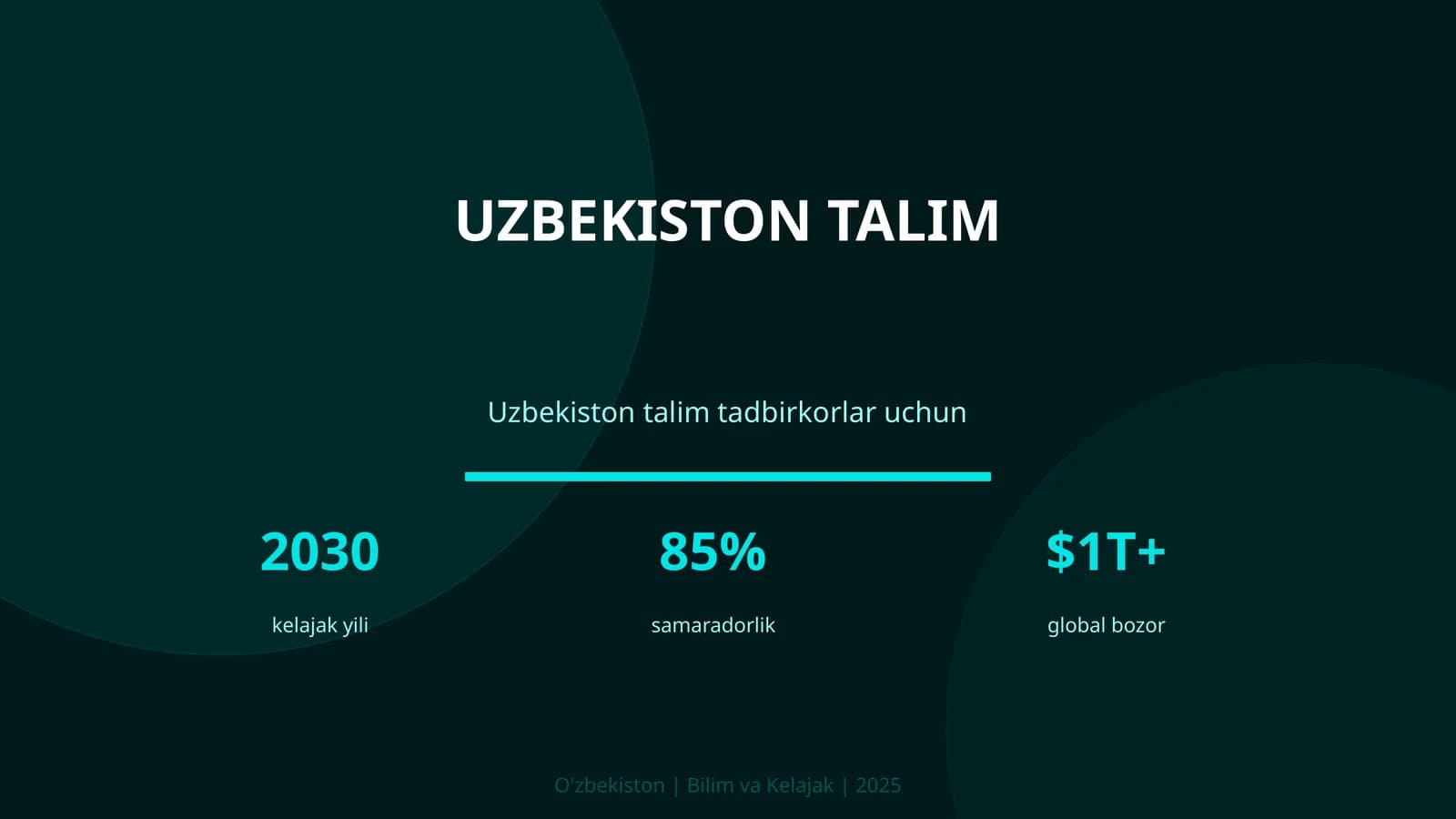Uzbekiston talim