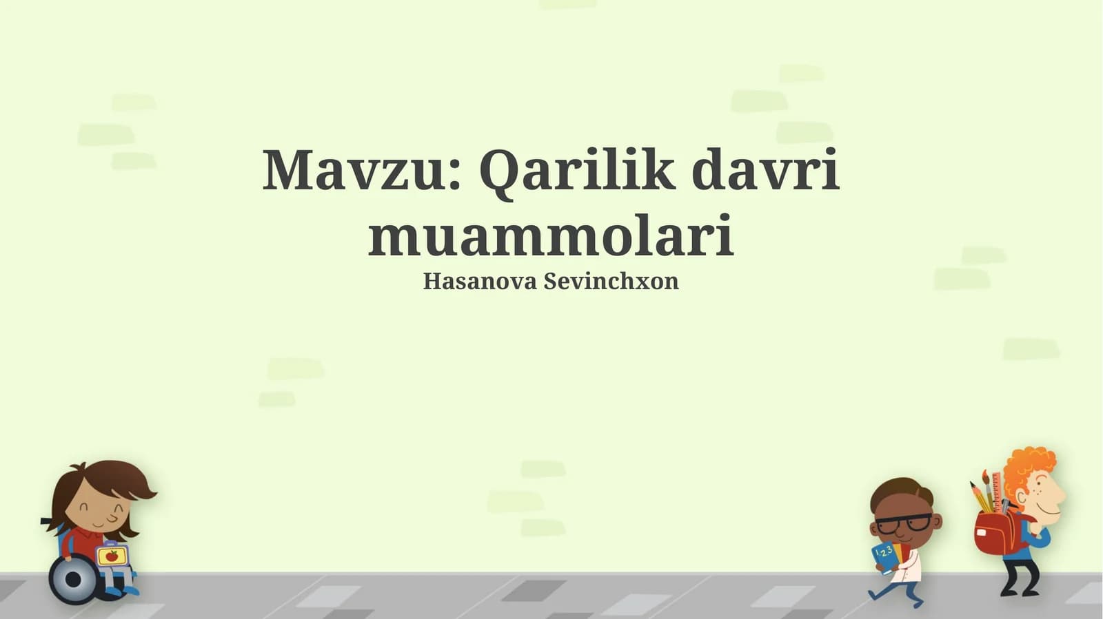 Qarilik davri muammolari