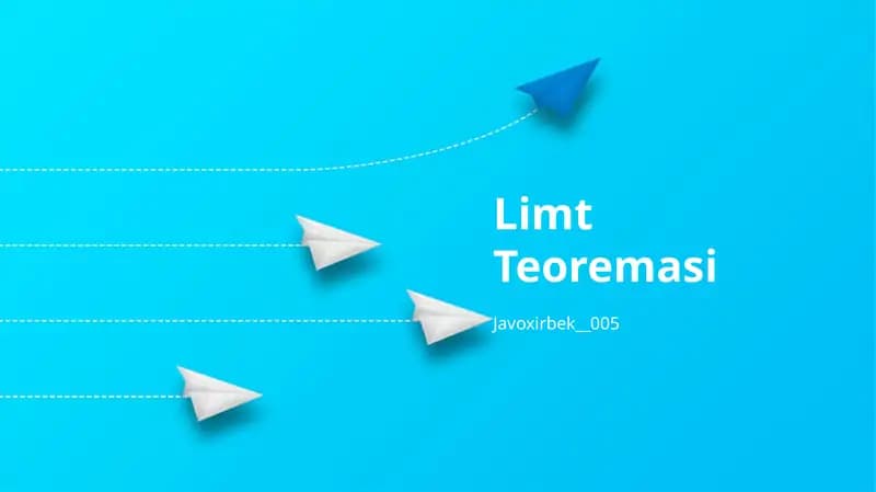 Limt Teoremasi