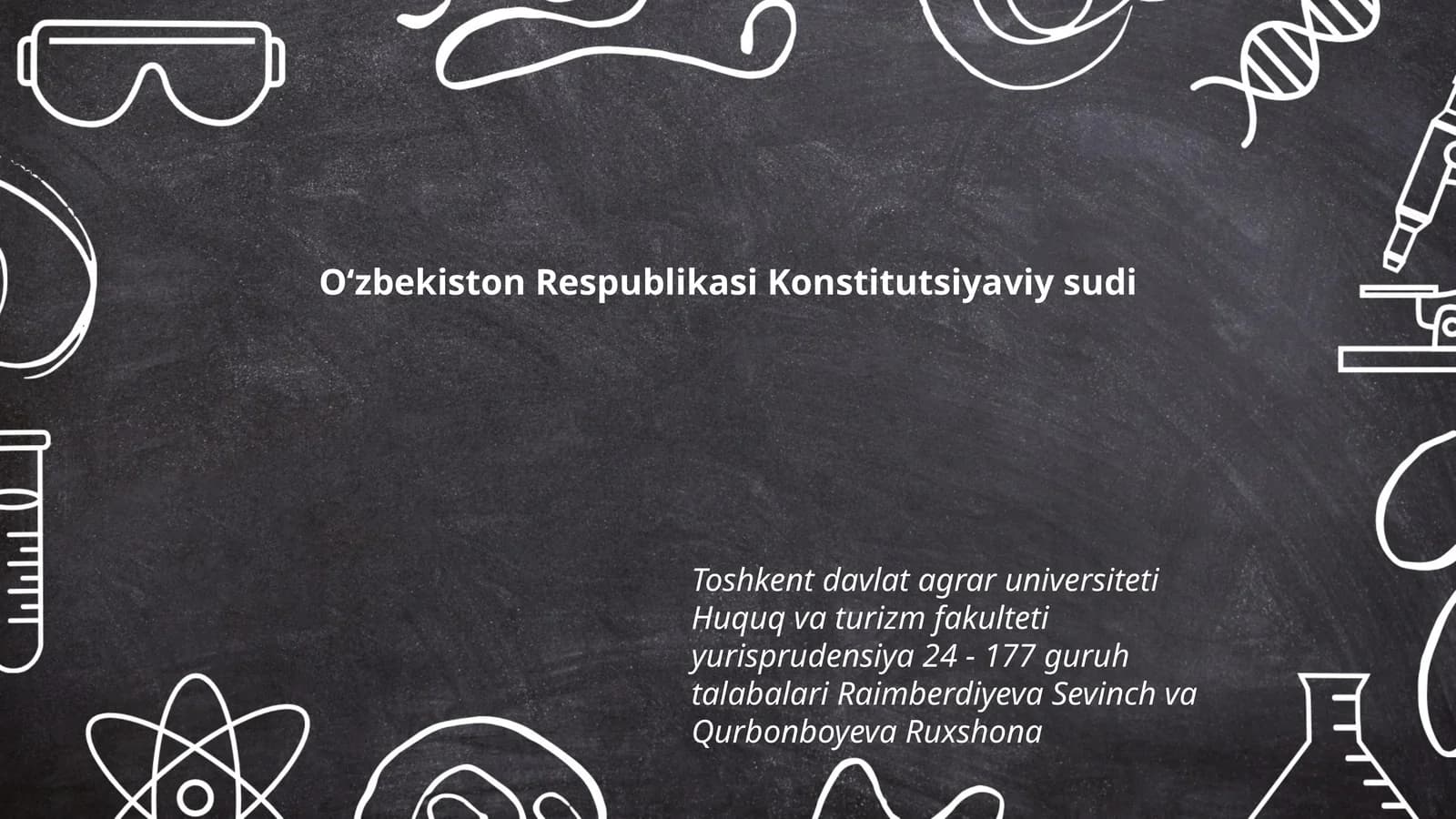 O‘zbekiston Respublikasi Konstitutsiyaviy sudi