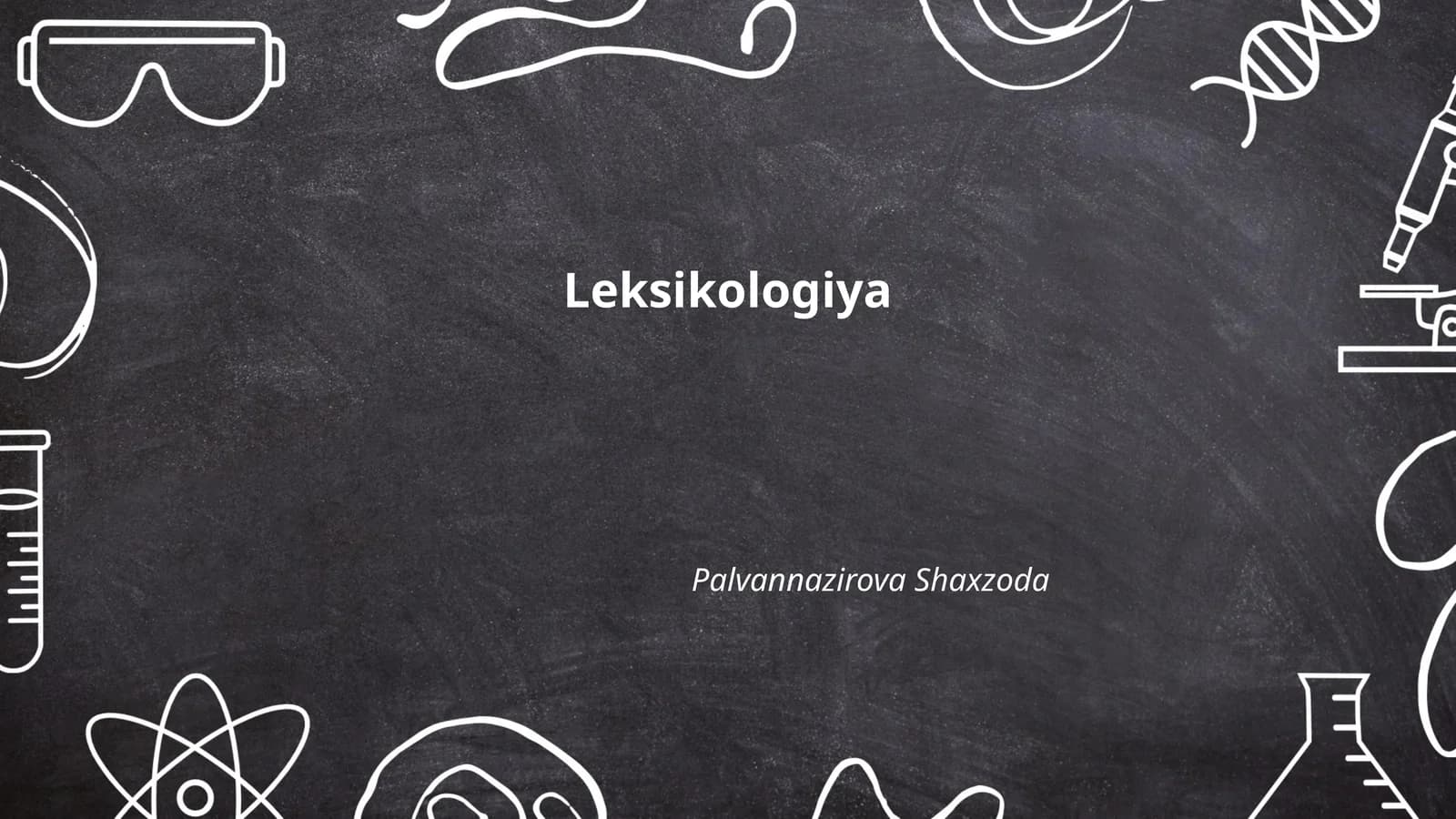 Leksikologiya