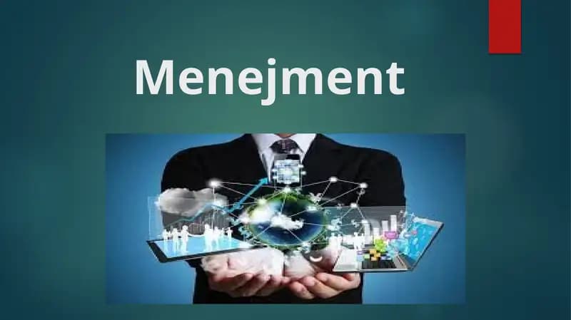 Menejment