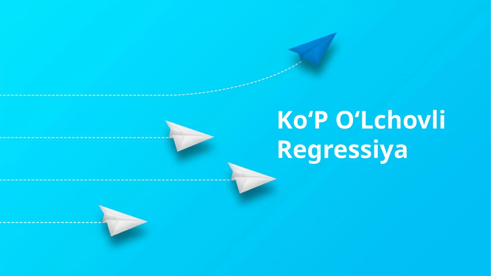 Ko'P O'lchovli Regressiya
