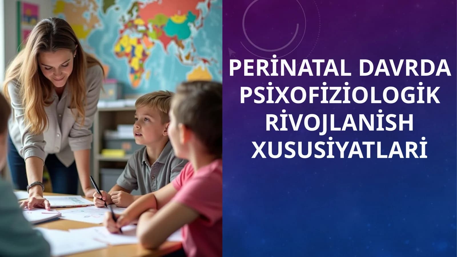Perinatal davrda psixofiziologik rivojlanish xususiyatlari