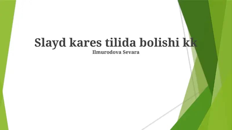 Kvadrat Formatdagi Slaydlarni Dizayn Qilish