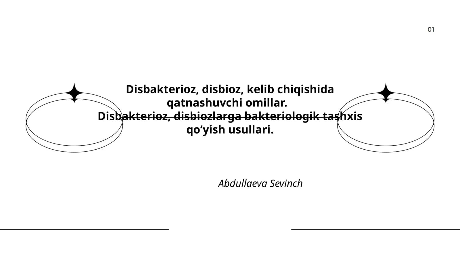 Disbakterioz va disbioz