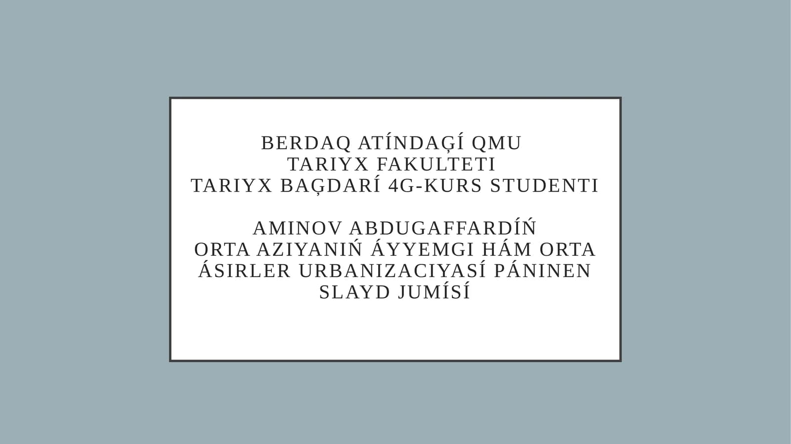 Marv Orta Aziyaniń ǵı alalar