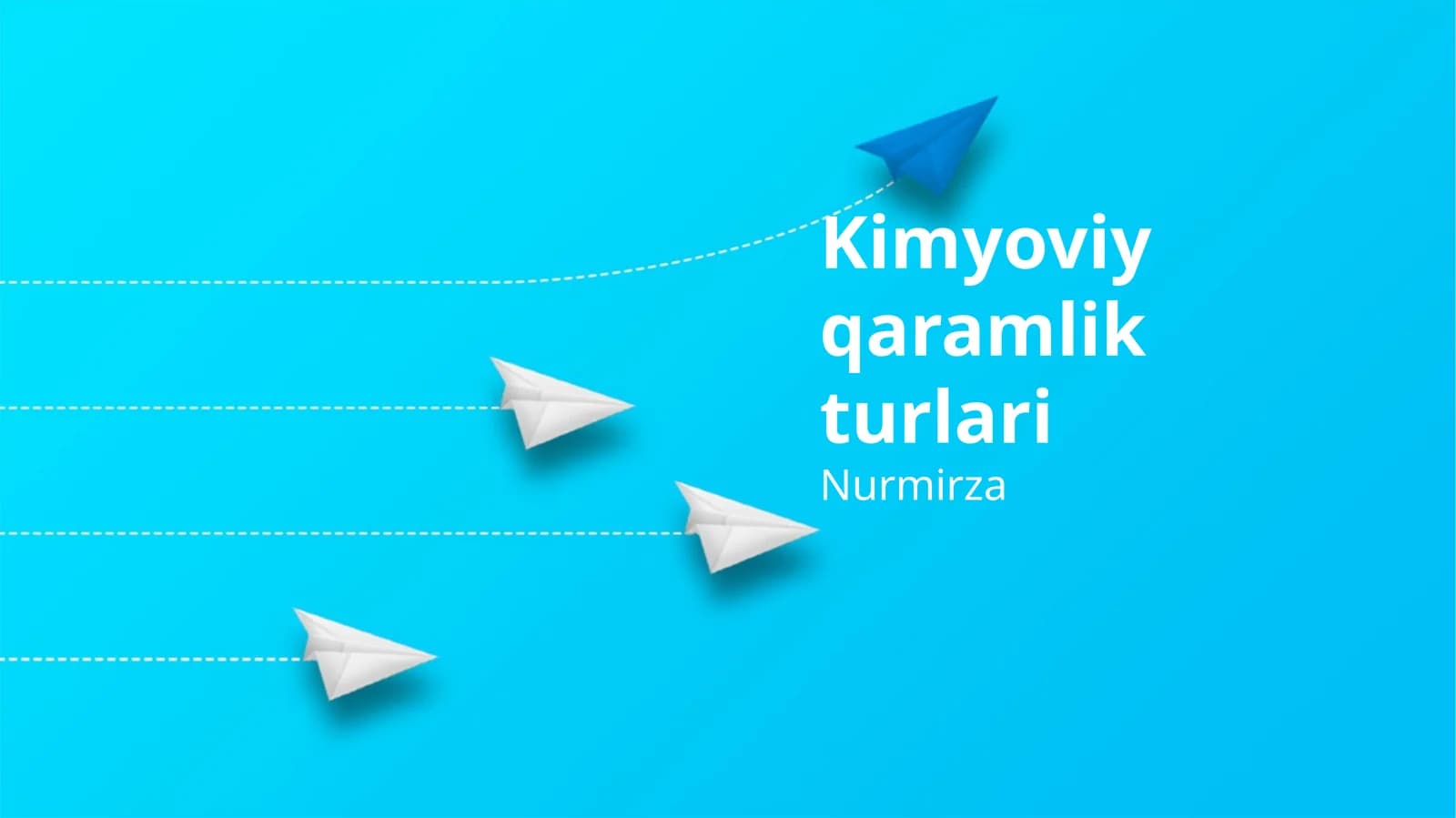 Kimyoviy qaramlik turlari