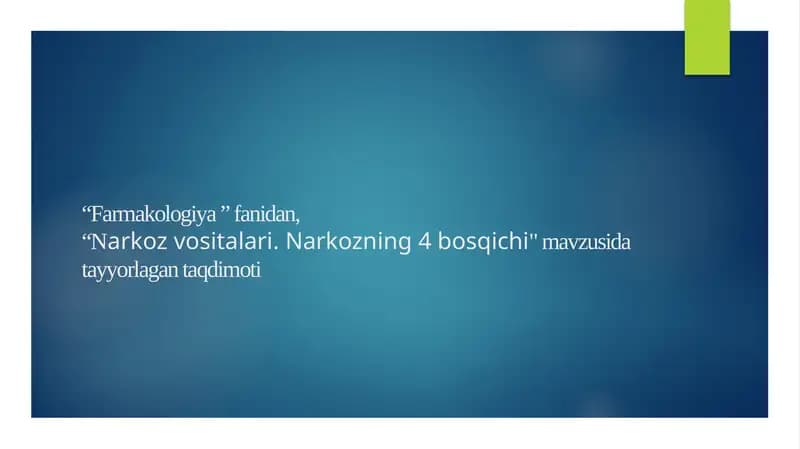 Narkozvositlari. Narkozning 4-bosqichi