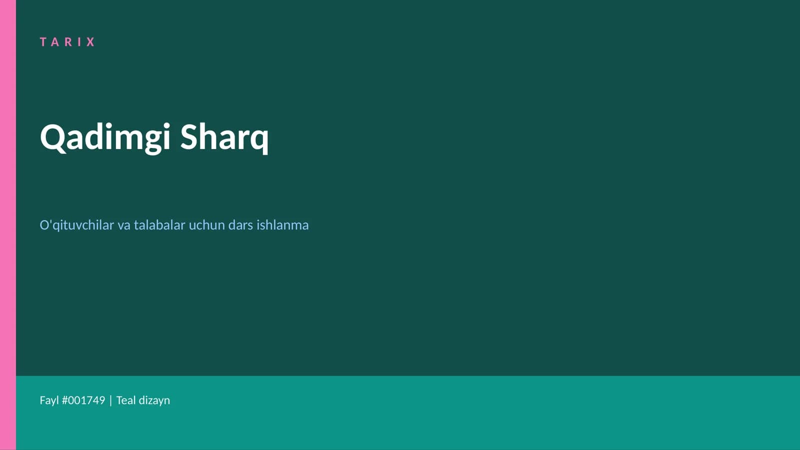 Qadimgi Sharq