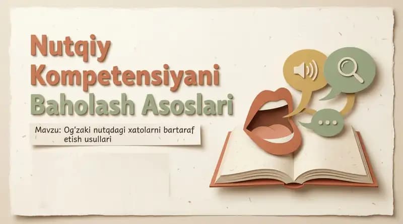 Nutqiy kompensatsiyani baholash asoslari