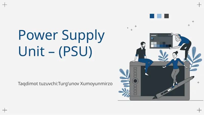 Blok Pitaniya (Power Supply Unit - PSU)