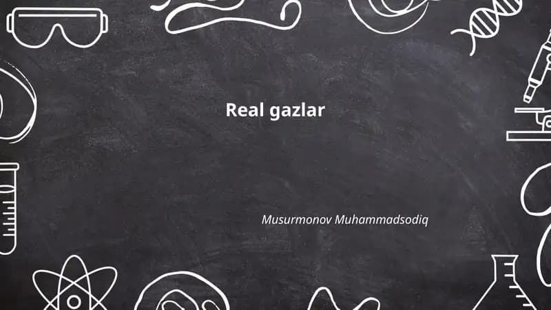 Real gazlar