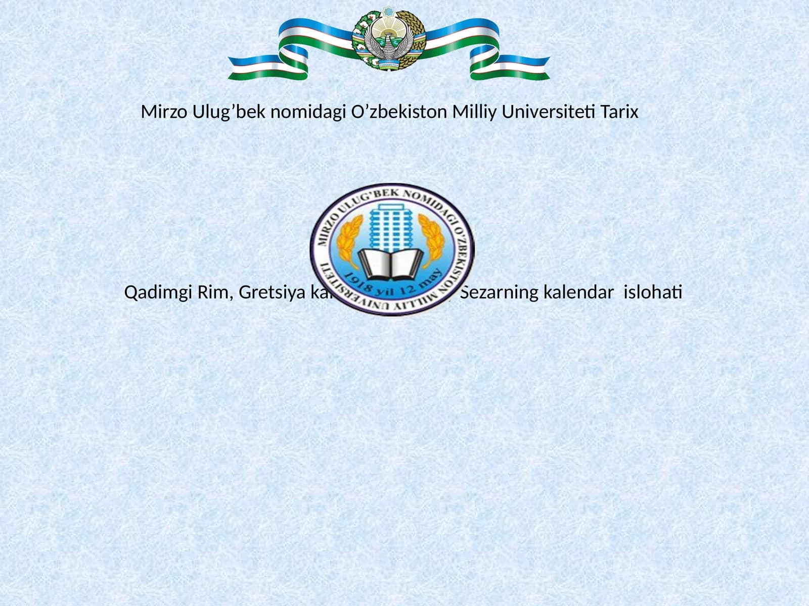 Qadimgi Rim, Gretsiya kalendarlari. Yuliy Sezarning kalendar islohati