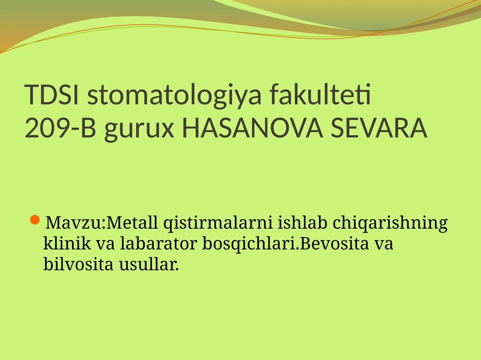 Metall qistirmalar
