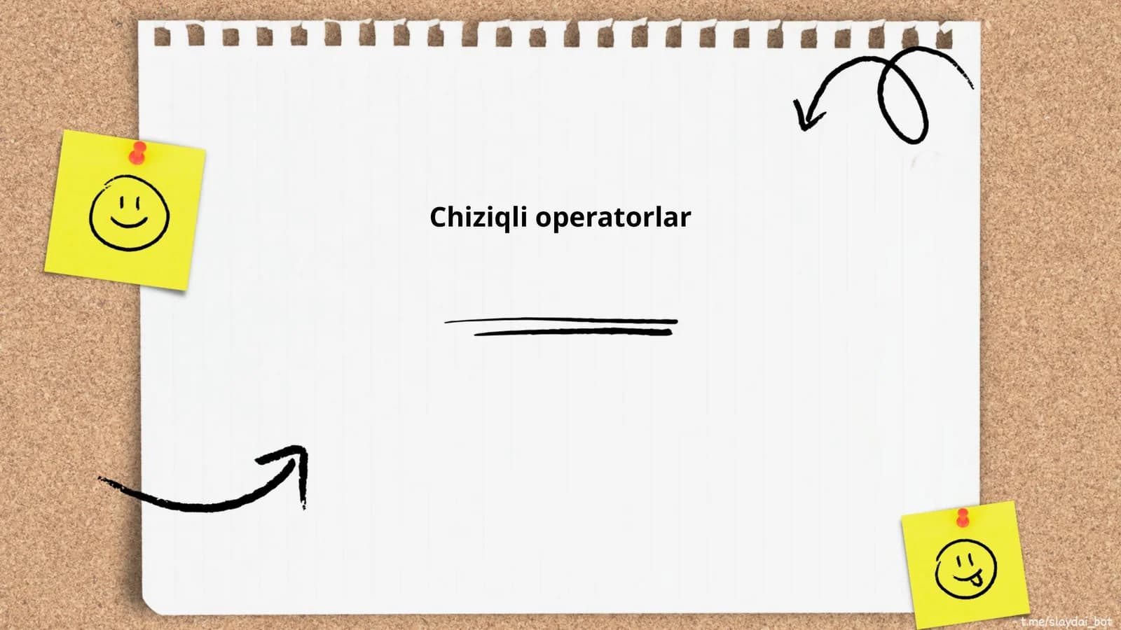 Chiziqli operatorlar