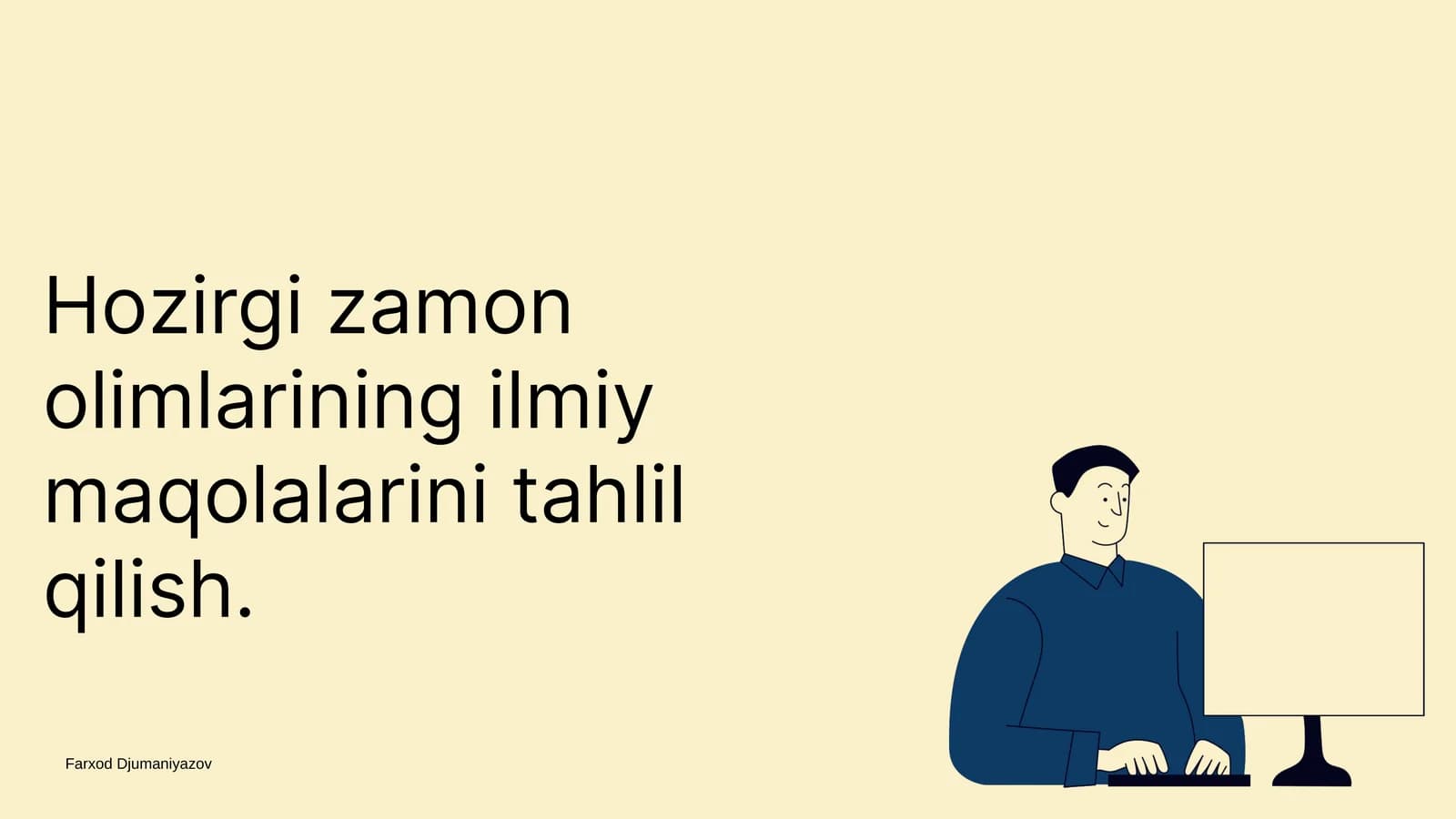 Ilmiy maqolalarni tahlil qilish usullari va metodologiyasi