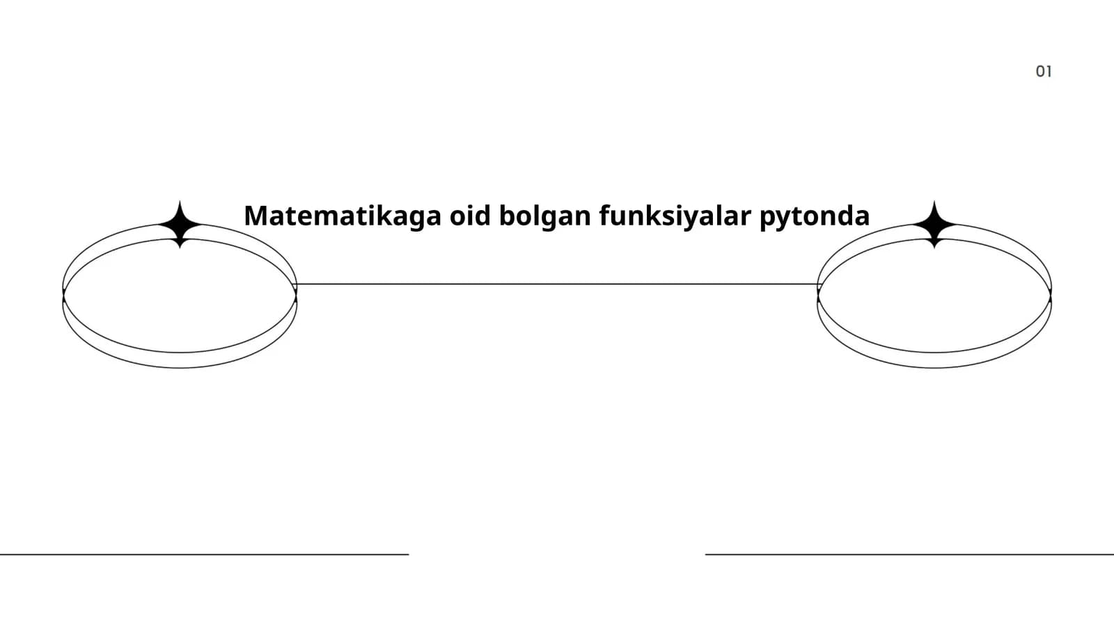 Matematikaga oid bolgan funksiyalar pytonda