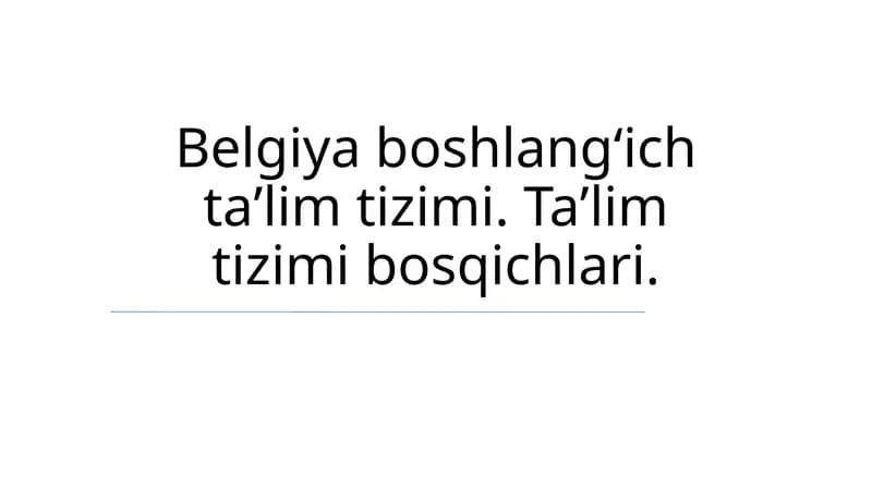 Bolalar bog'chasi