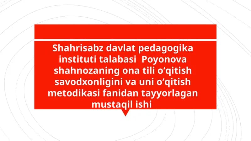 Fonetika va fonologiya hodisalar