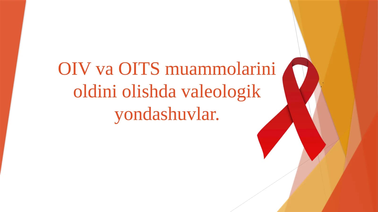 Odam immun tanqisligi virusi (OIV)
