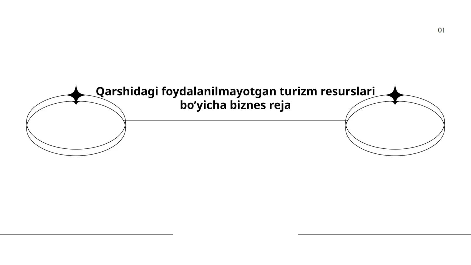 Qarshidagi foydalanilmayotgan turizm resurslari bo'yicha biznes reja