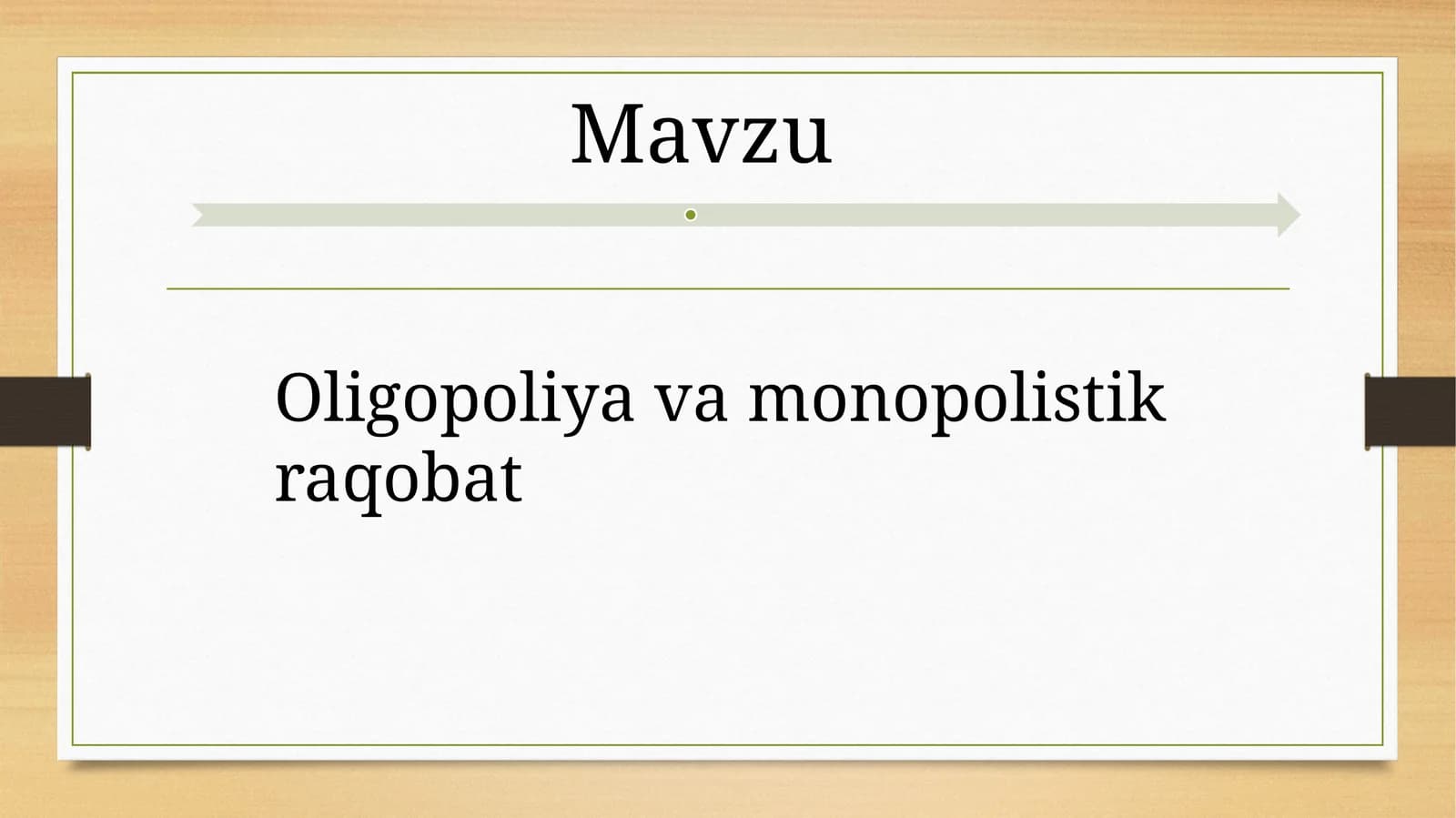Oligopoliyavamonopolistikraqobat