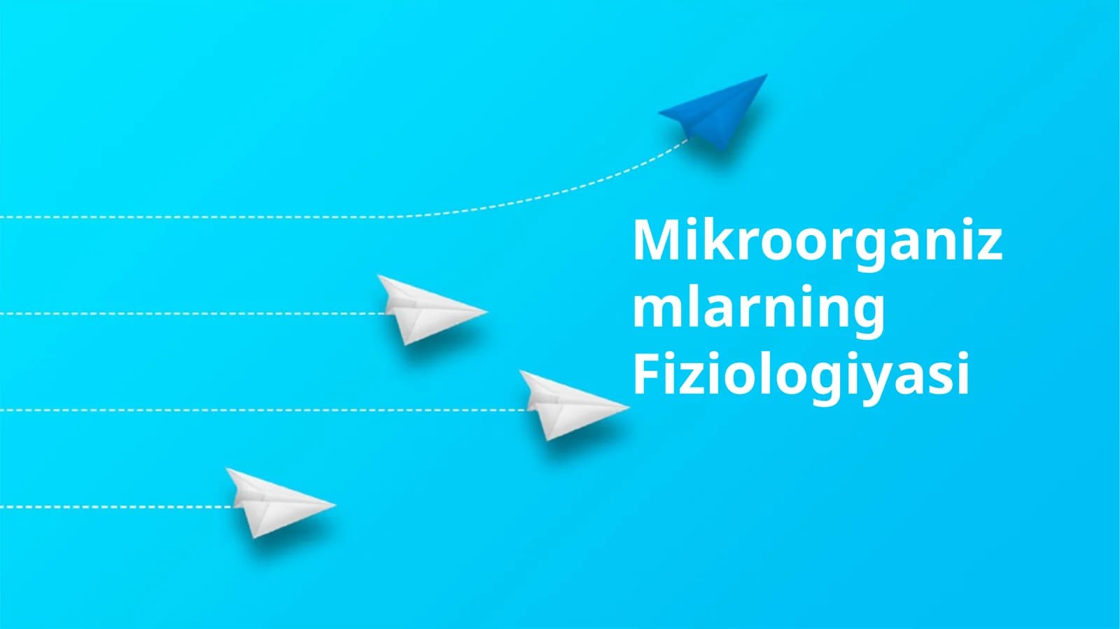 Mikroorganizmlarning Fiziologiyasi