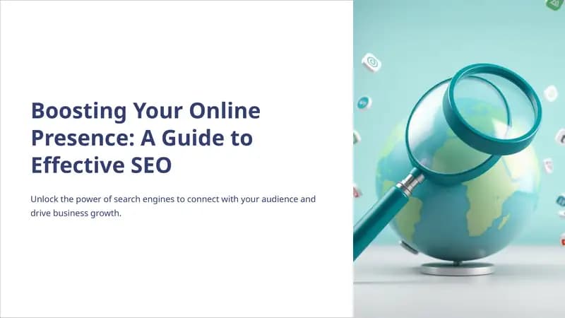 Boosting Your Online Presence: A Guide to Effective SEO