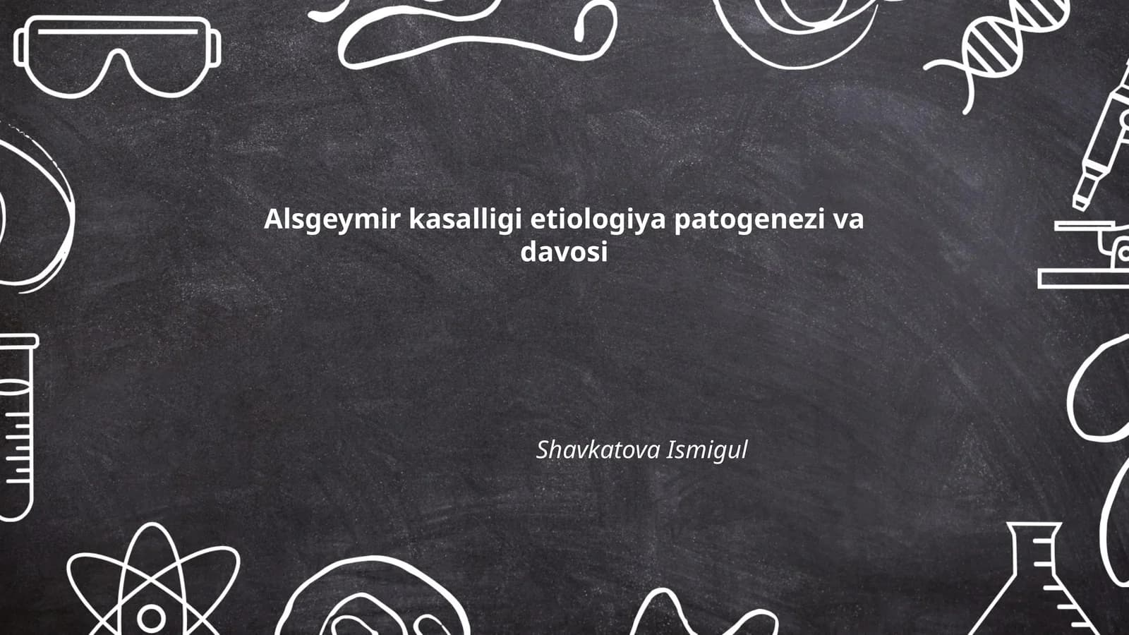 Alsgeymir kasalligi etiologiya patogenezi va davosi