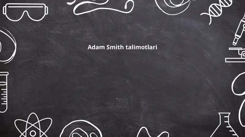 Adam Smith talimotlari