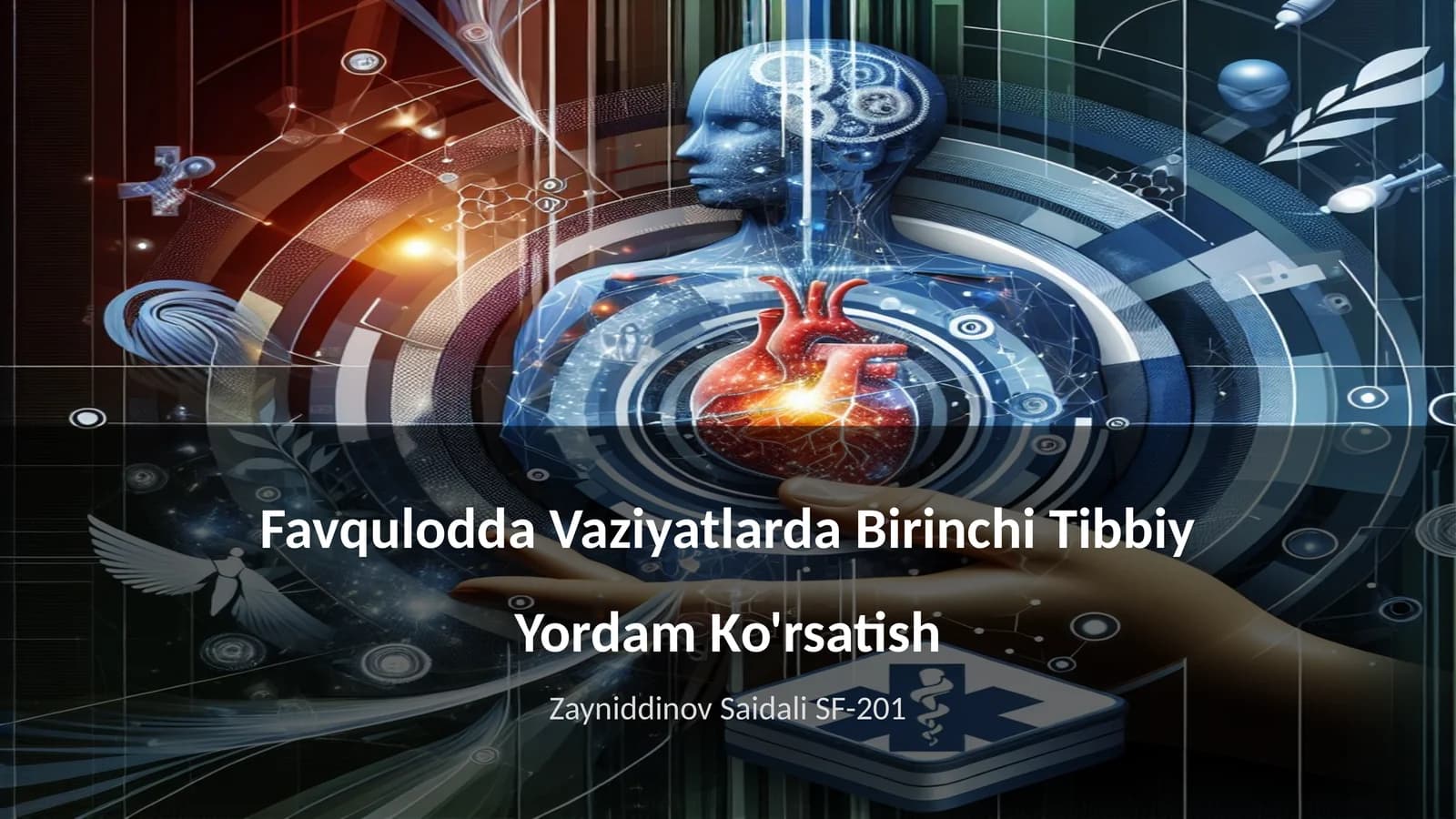 Favqulodda Vaziyatlarda Birinchi Tibbiy Yordam Ko'rsatish