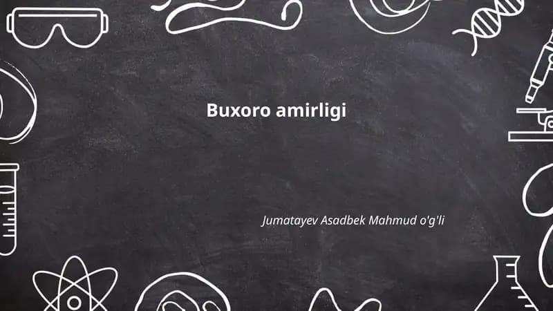Buxoro amirligi