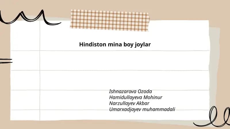 Hindiston mina boy joylar