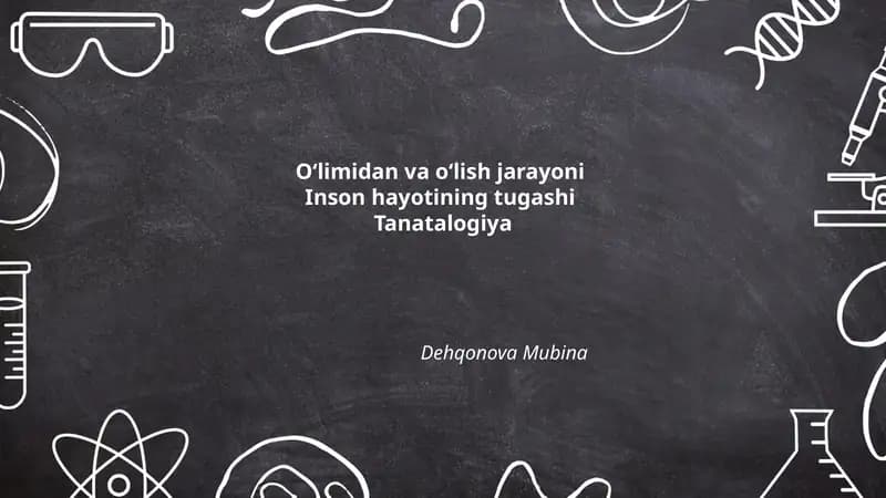 Tanatalogiya