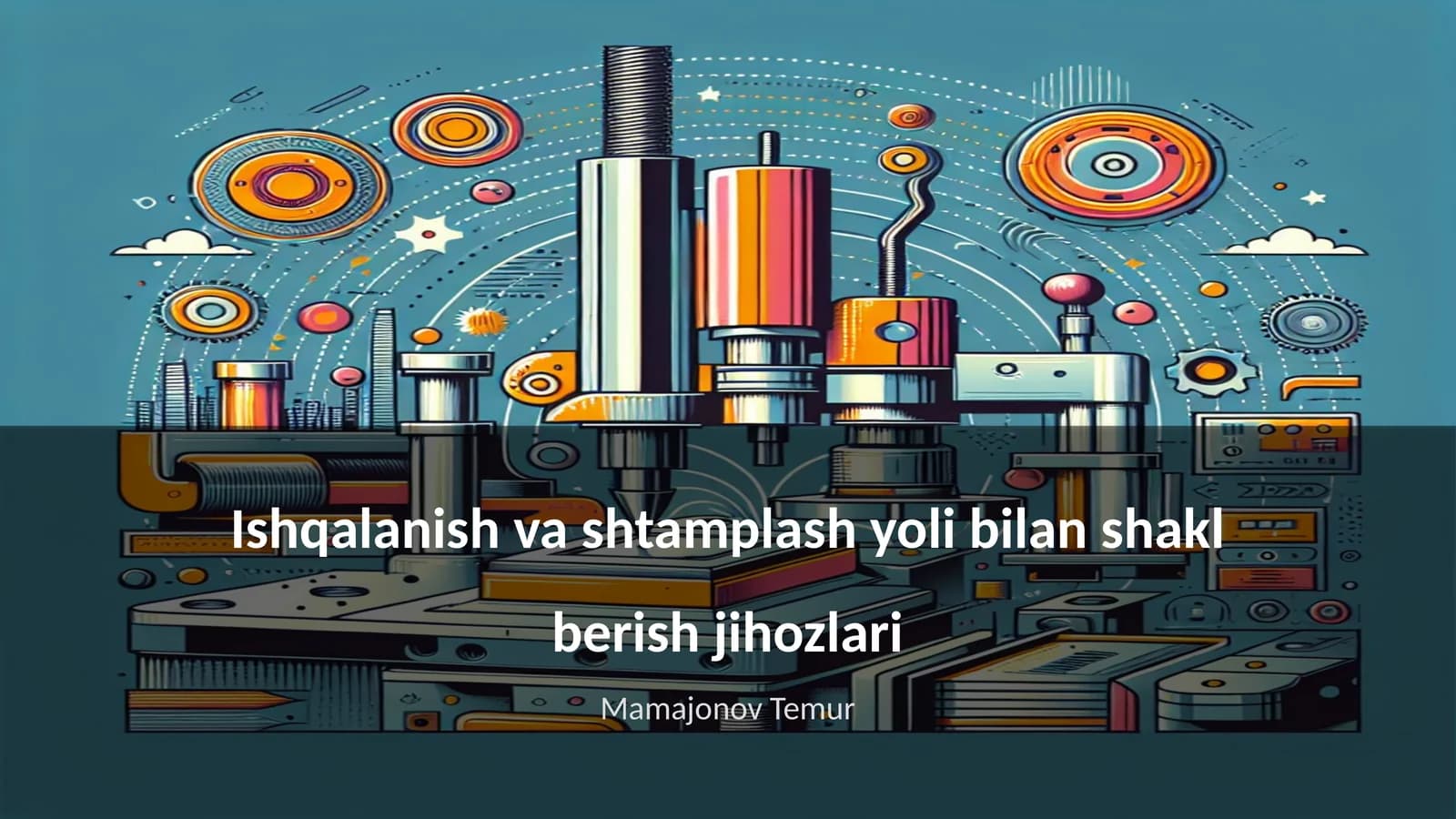 Ishqalanish va shtamplash yoli bilan shakl berish jihozlari