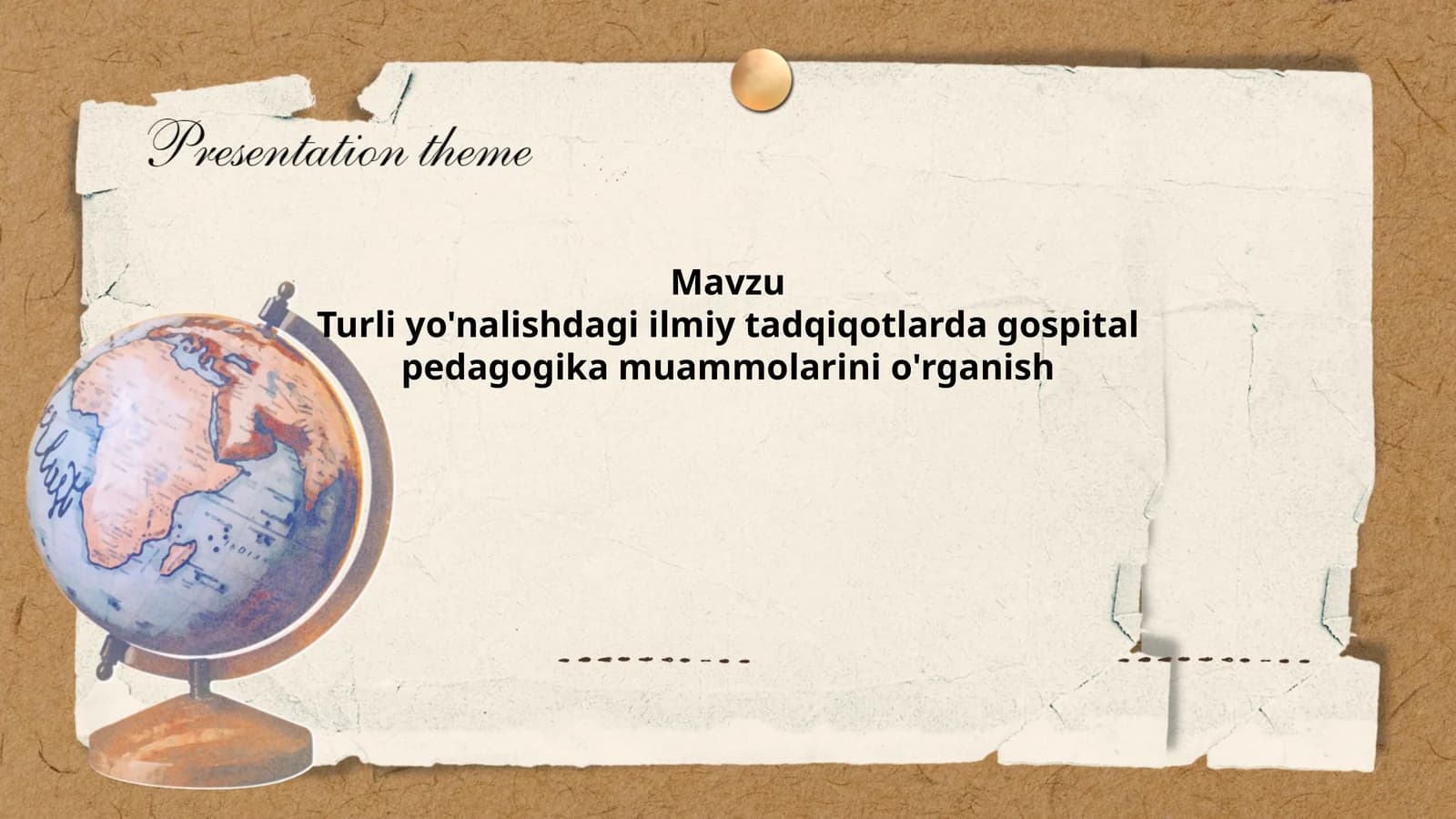 Turli yo'nalishdagi ilmiy tadqiqotlarda gospital pedagogika muammolarini o'rganish