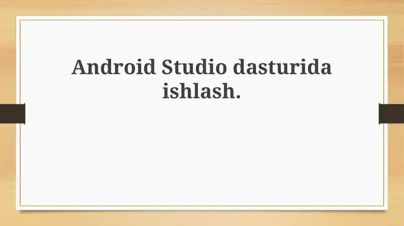 Android Studio