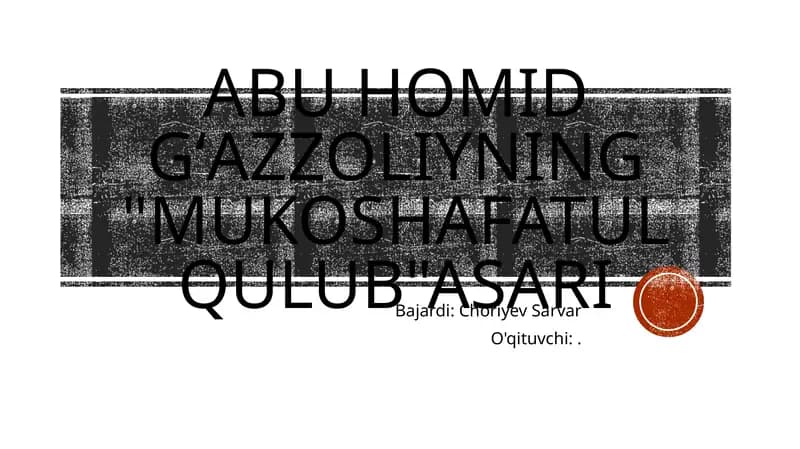 Mukoshafatul qulub
