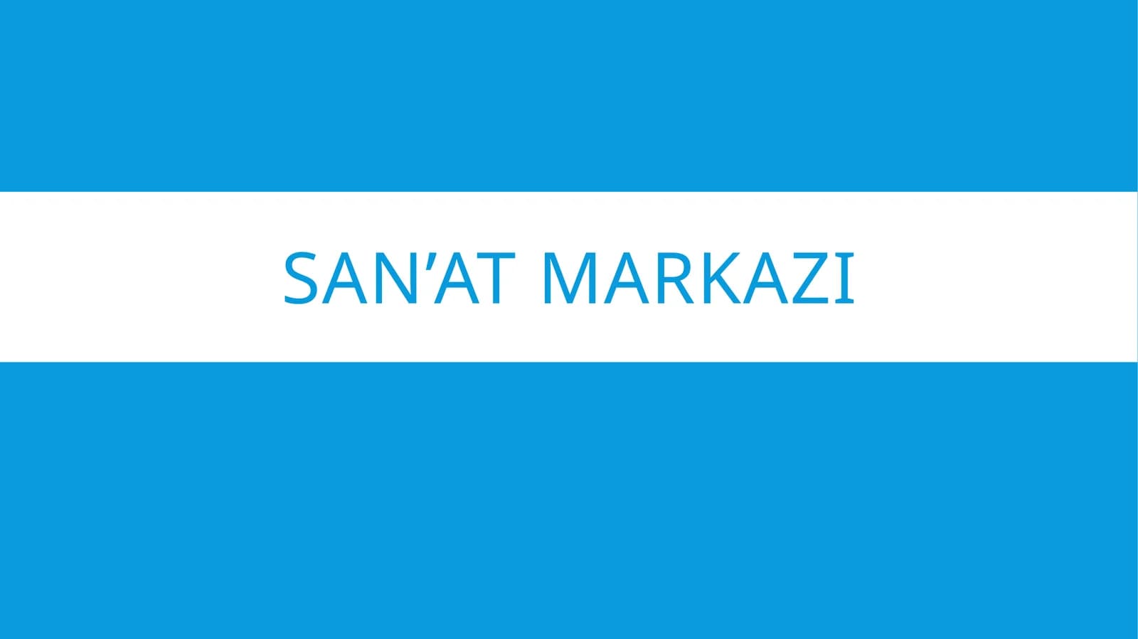 San’at markazi