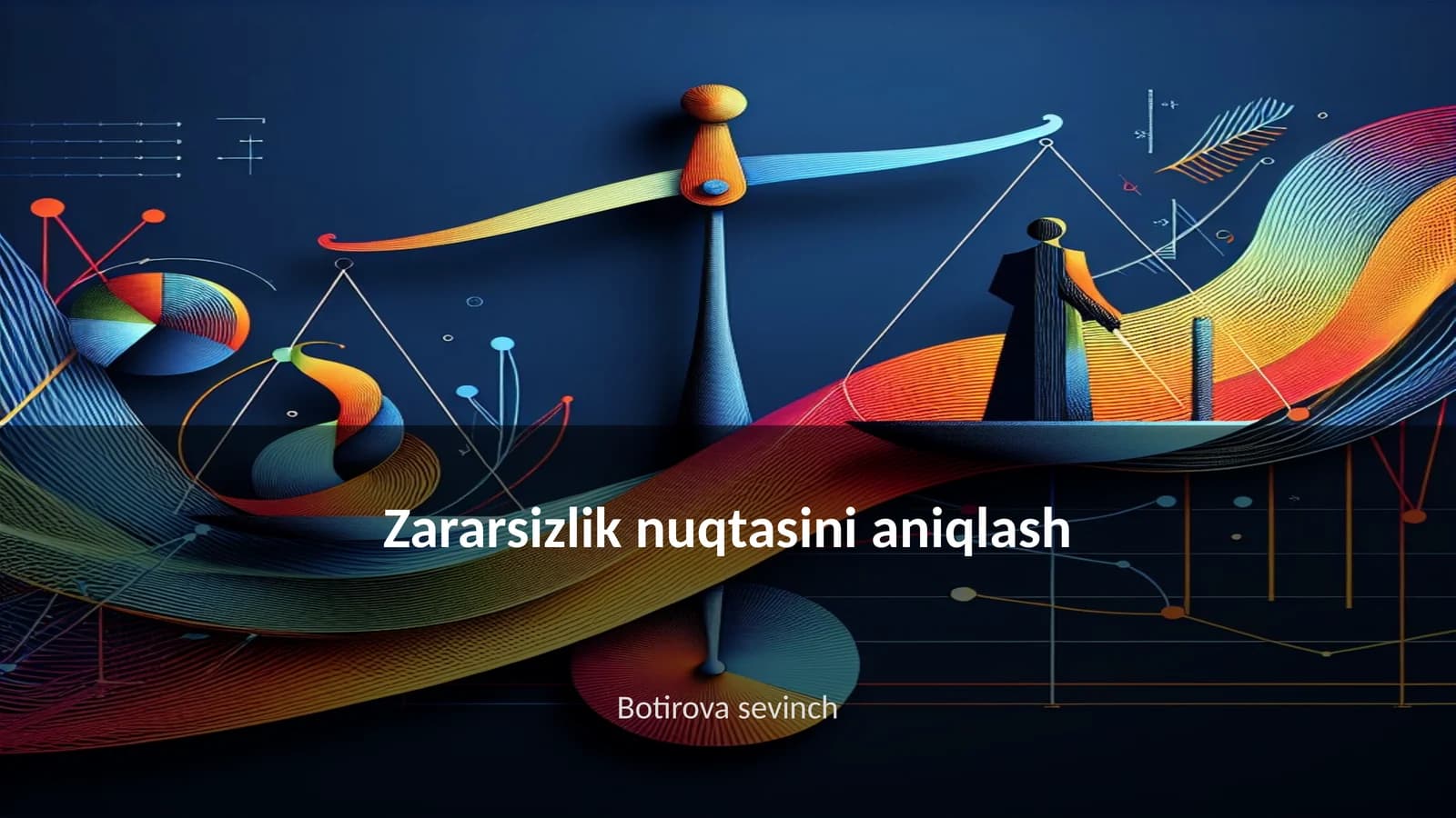 Zararsizlik nuqtasini aniqlash