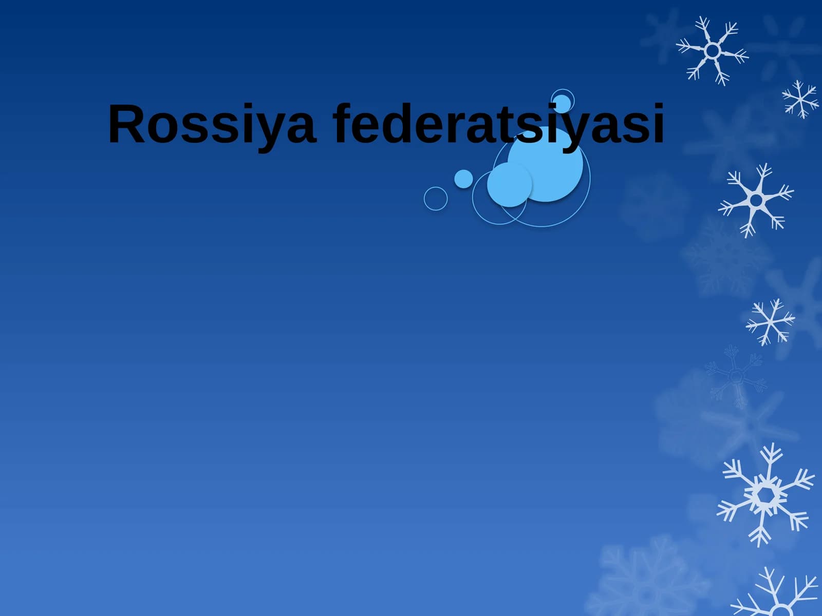 Rossiya Federatsiyasi