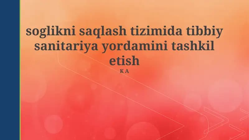 Tibbiy-sanitariya yordami tashkiloti
