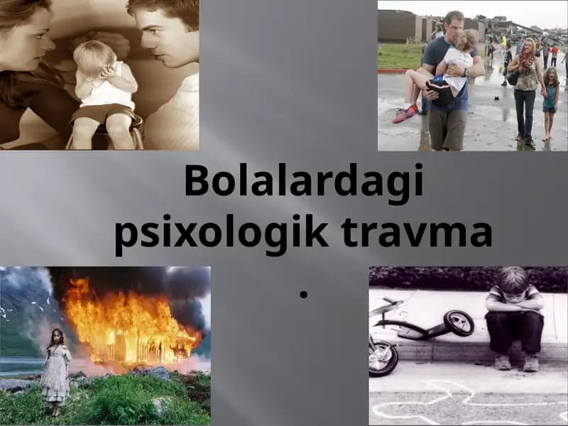 Psixologik Travma