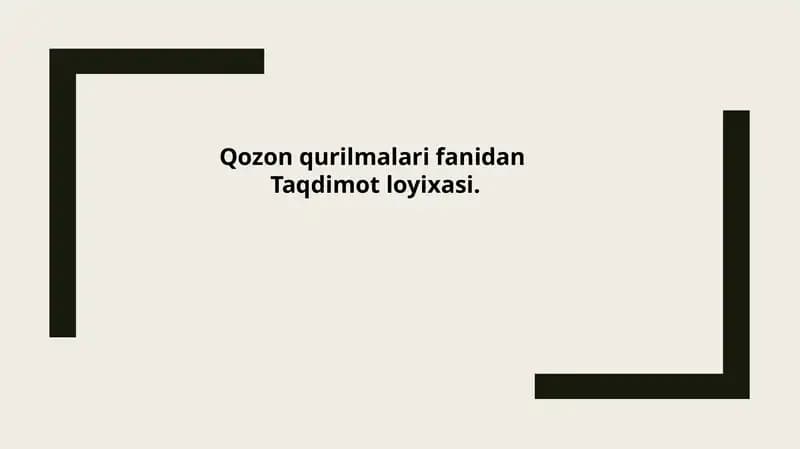 Energiyamanbalarining turlari va ularning zaxiralari