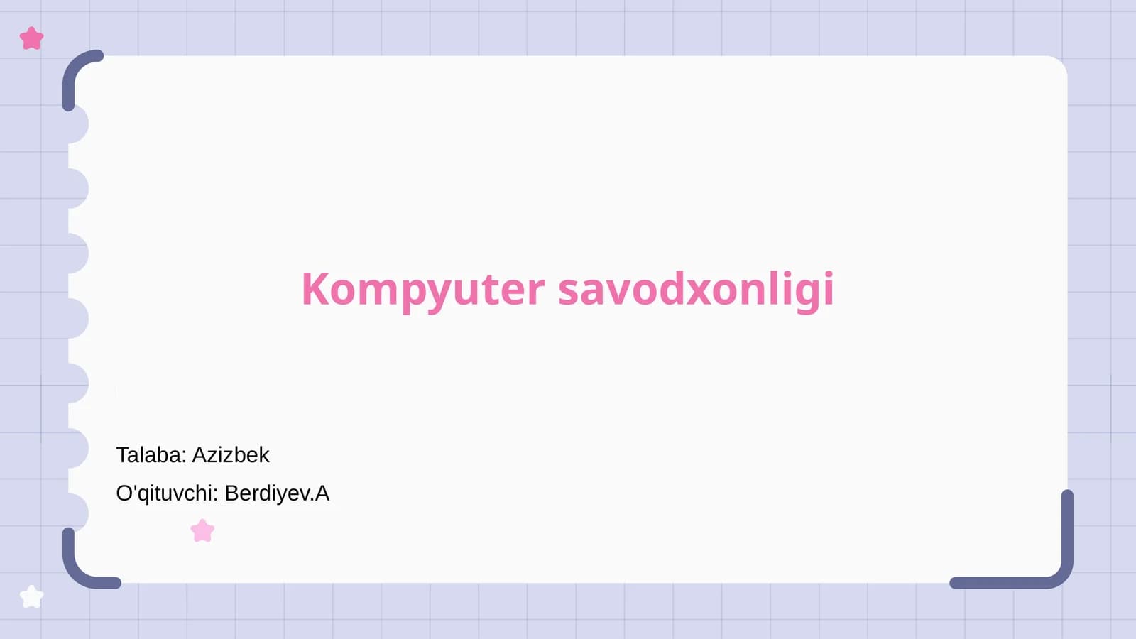 Kompyuter savodxonligi
