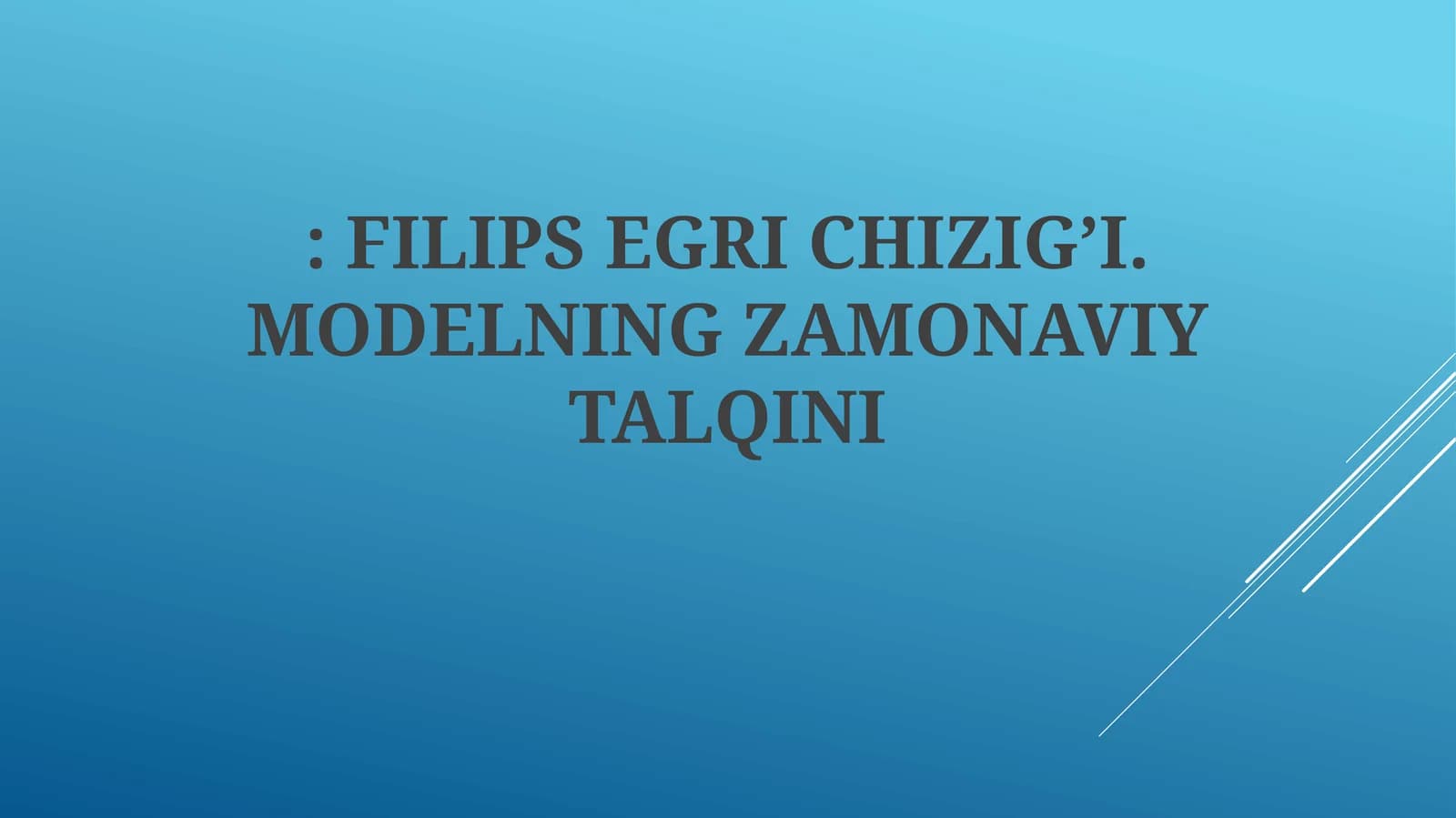 Filipps egri chizig’i